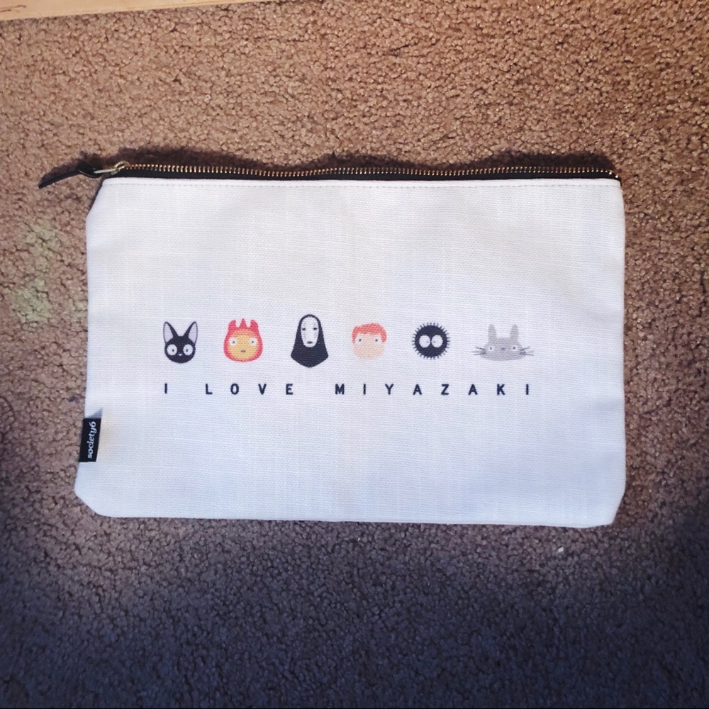 Miyazaki Totoro Spirited Away Pouch